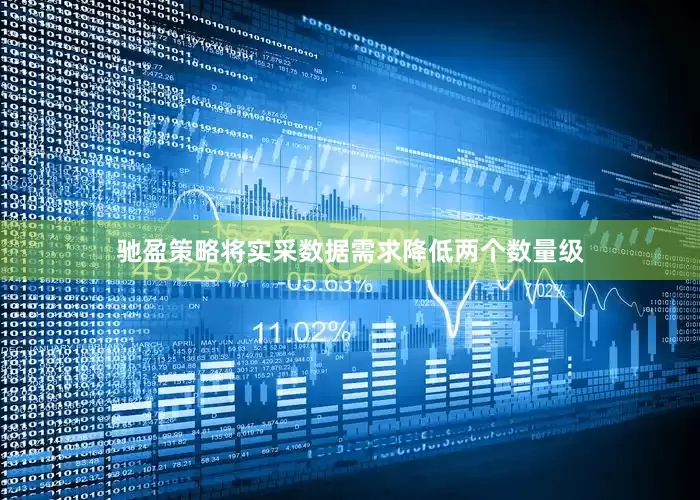 驰盈策略将实采数据需求降低两个数量级