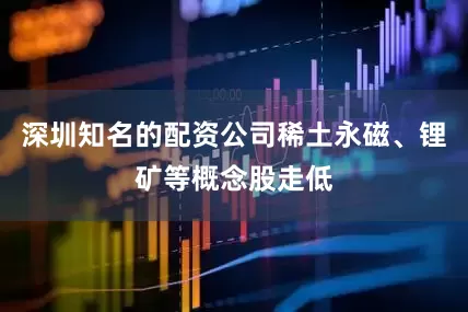 深圳知名的配资公司稀土永磁、锂矿等概念股走低